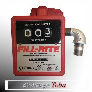 flow meter fill rite series 800 ukuran 1 inch 3 digit flow meter minyak