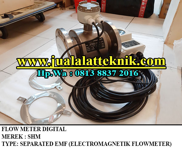 separated flow meter digital dn 100 merek shm